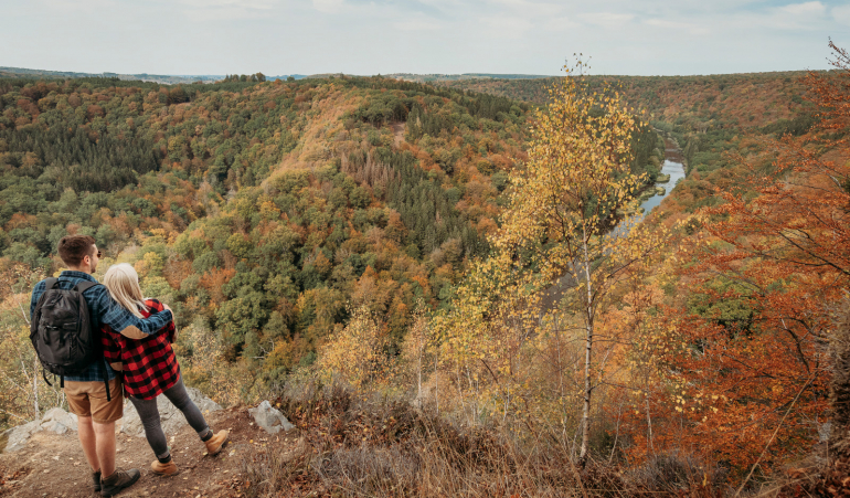 Viewpoint of Rocher du Chat (c) WBT - Charlotte Princen