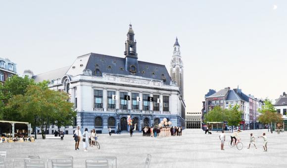 Place de l'Hôtel de Ville © Charleroi Bouwmeester