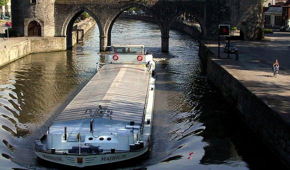 The Pont des Trous, one of the last existing river gateways (c) Joseph Jeanmart