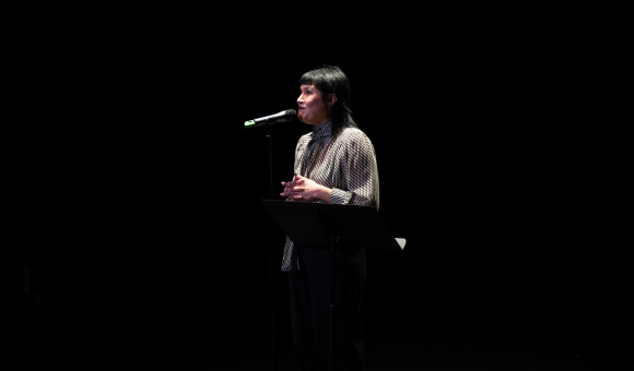 Stéphanie Pécourt, Director of the Wallonia-Brussels Centre in Paris, where the opening night of the Belgian Humour Fortnight took place © E. Meunier - WBI